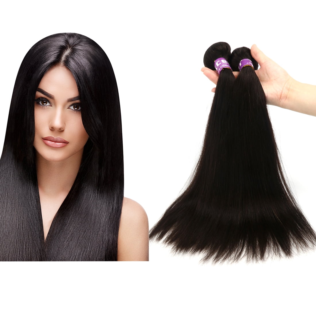 Human Hair Virgin Human Hair Straight 12 30 10a Brazilian Weave 2