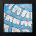 thumbnail image 2 of Kingsley 20x20 Black Modern Framed Museum Art Print Titled - Dry Linen I, 2 of 5