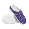 thumbnail image 3 of Fotbe Labrador Retriever Dog Pattern Women's Fuzzy Curly Fur Memory Foam Loafer Slippers Indoor Outdoor Slippers Winter Home Shoes-42/43, 3 of 7
