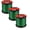 Green-3PCS, variant on Braided Fishing Line,4 Strands with Smaller Diameter 30LB 300M Pe Woven Strong Horse Fishing Line,Abrasion Resistant,Zero Stretch for Saltwater and Freshwater 1PC