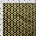thumbnail image 2 of oneOone Rayon Gold Fabric Geometric Sewing Craft Projects Fabric Prints By Yard 56 Inch Wide, 2 of 5