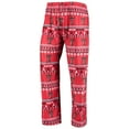 thumbnail image 4 of Men's Concepts Sport Red Texas Tech Red Raiders Ugly Sweater Long Sleeve Top and Pants Sleep Set, 4 of 5