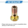 thumbnail image 7 of Unique Bargains 1 Set Car Single Banjo Bolt M10x1.25 Length 26mm Metric Thread Turbo Brake Line Fitting Adapter, 7 of 7