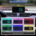 thumbnail image 4 of Affichage Tête Haute, Alarme de Vitesse Voiture Suv Affichage Ph Horloge Ph Interruptable Affichage Tête Haute Interruptable avec Rv avec Alarme Led Voiture Affichage Led, 4 of 7