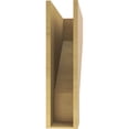 thumbnail image 4 of 7"W x 28"D x 28"H Thin Clemmons Rough Cedar Woodgrain TimberThane Corbel, Primed Tan, 4 of 6