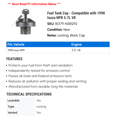thumbnail image 2 of Fuel Tank Cap - Compatible with 1998 Isuzu NPR 5.7L V8, 2 of 2