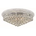 thumbnail image 1 of Elegant Lighting Primo 24" 12 Light Elegant Crystal Flush Mount, 1 of 1