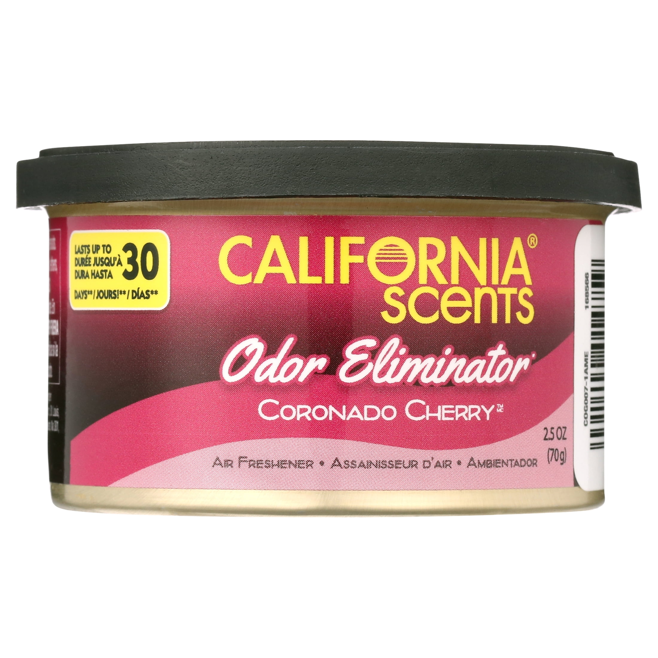 (2 pack) California Scents Odor Eliminator Air Freshener (Coronado Cherry Scent, 1 Pack)