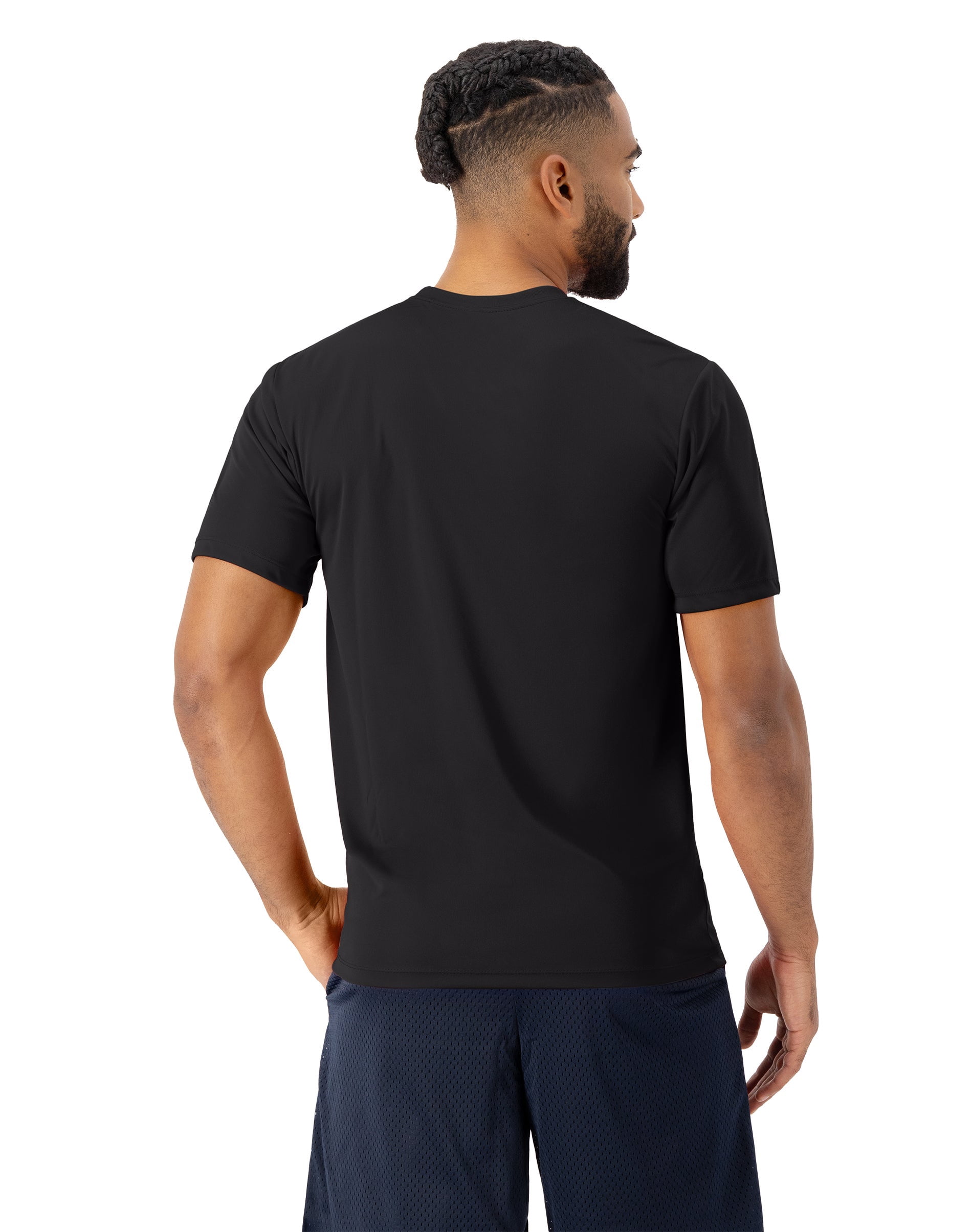 Hanes Sport Cool DRI Men's Performance T-Shirt Black 2XL