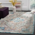 thumbnail image 5 of Safavieh  Aria Sophronia Vintage Boho Oriental Rug Blue/Beige 9'  x  12' 9' x 12',8' Round Indoor Bedroom,Dining Room,Living Room Beige Rectangle, 5 of 5