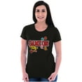 thumbnail image 4 of Retro Arcade PACMAN Ghosts Game On Women's T Shirt Ladies Tee Brisco Brands L, 4 of 5