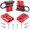 Red, variant on Connector 2 count,175Amp 12V to 36V Quick Connect/Disconnect Connector Wire Connectors Plug Kit for 1/0 AWG Cables,Set for ATV Winches Lifts Motors