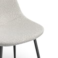 thumbnail image 5 of Maxine Boucle Side Chair (Set of 2) White, 5 of 5