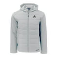 thumbnail image 2 of Men's Cutter & Buck Gray Arizona Diamondbacks Evoke Hybrid Eco Softshell Recycled Full-Zip Jacket, 2 of 3