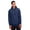 Sport Dark Navy, variant on Team 365 TT96 Adult Zone HydroSport Heavyweight Pullover Hooded Sweatshirt