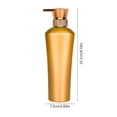 thumbnail image 3 of Dispensador de jabón líquido para manos de plástico | Dispensador de gel de ducha recargable | Envase para loción líquida para baño y encimera de cocina, 3 of 6