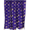 thumbnail image 2 of LSU Tigers 100% Polyester, 84" Curtain Panels, Set of 2, 2 of 2