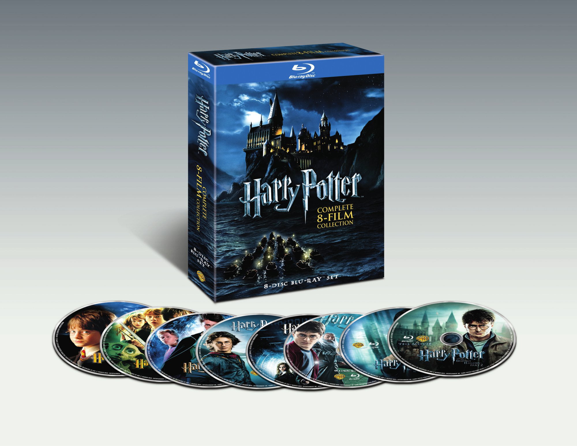 Harry Potter The Complete 8 Film Collection Blu Ray Brickseek