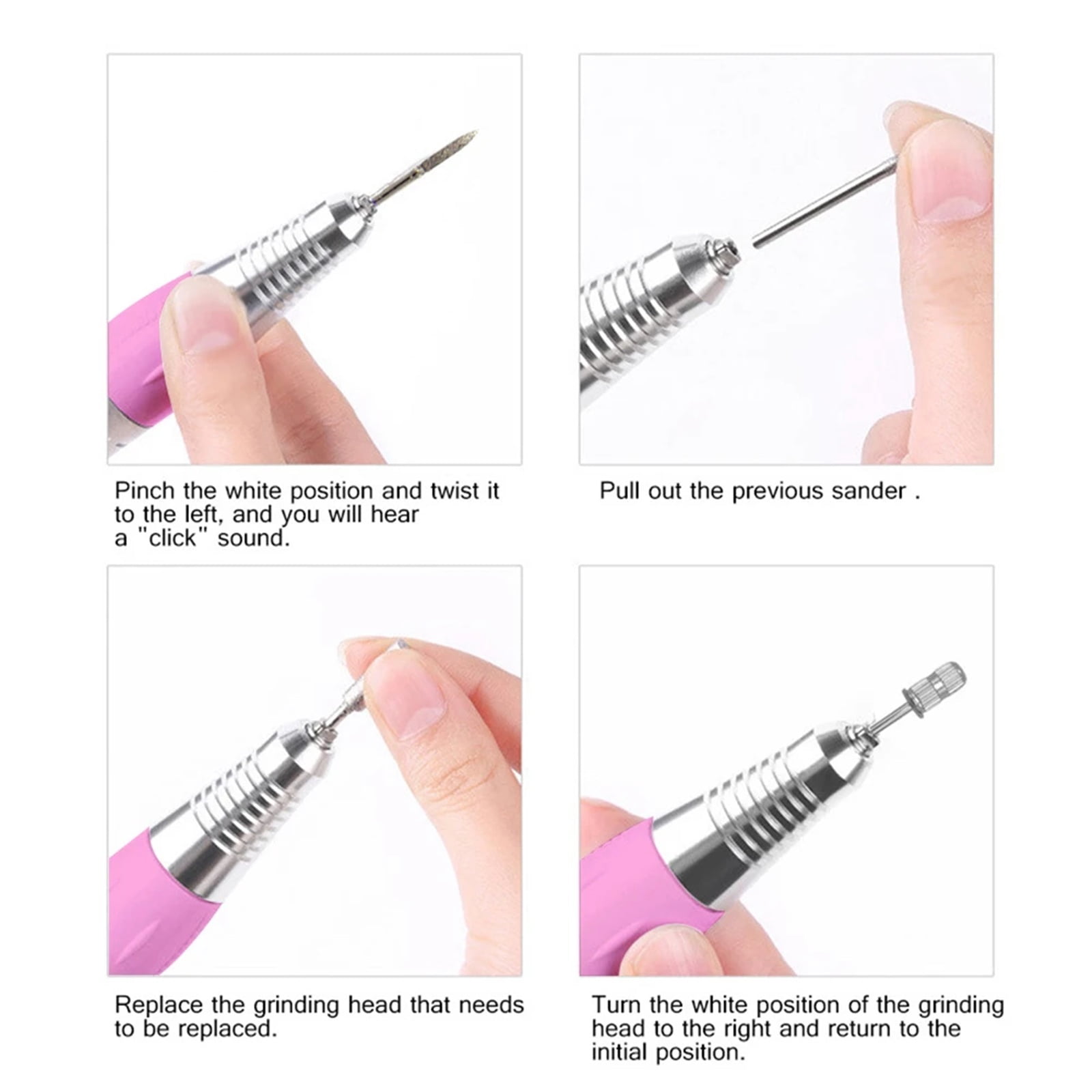 Adjustable 20000RPM Electric Nail Drill Machine Sanding Cutter Pedicure Manicure Drill Set Nail Polishing Equipment