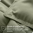 thumbnail image 4 of Bare Home Goose Down Alternative Comforter Set - 3 Piece Set - All Seasons - Oversized Queen, Sage, 4 of 7
