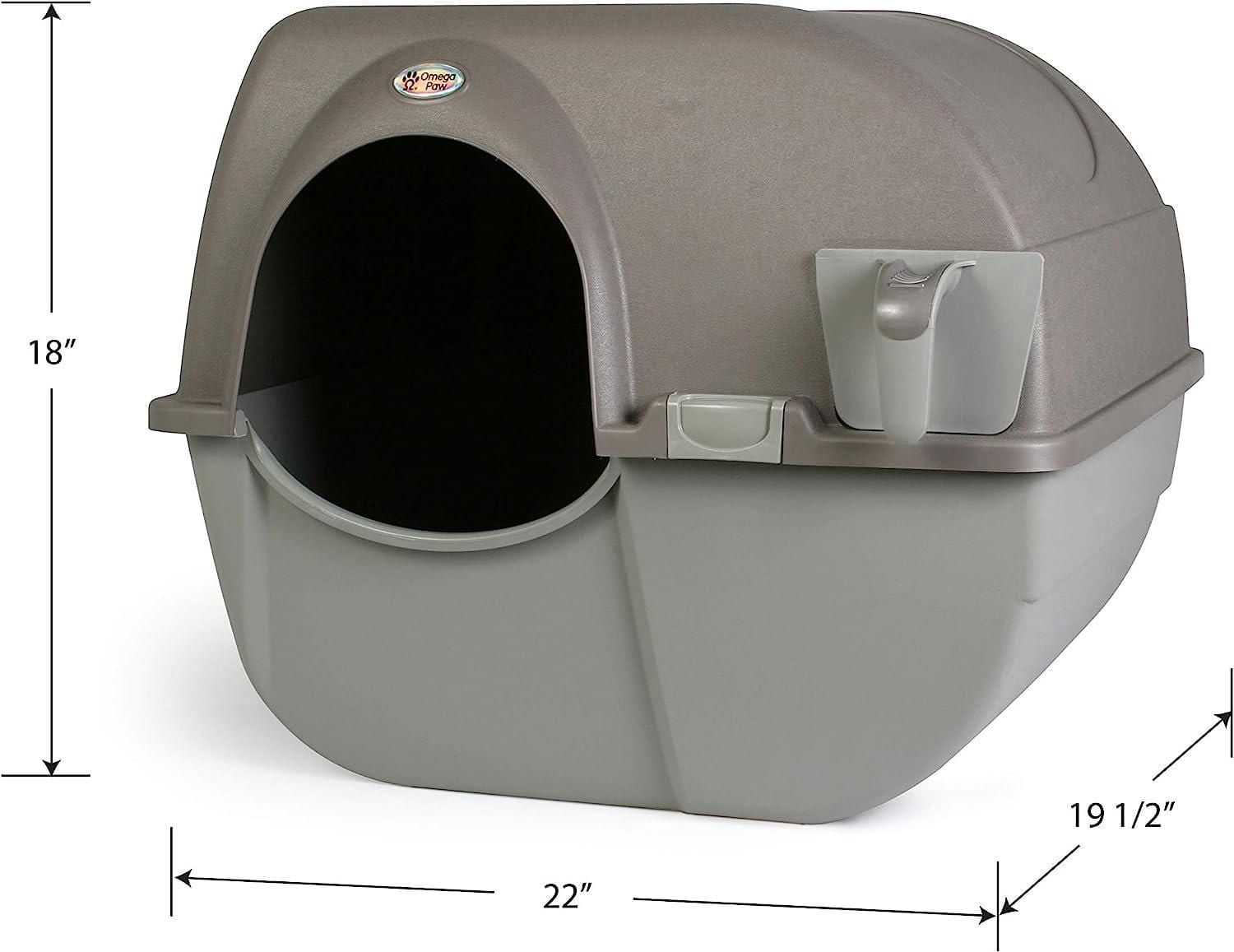 Omega Paw Bac à litière Roll 'n Clean Cat