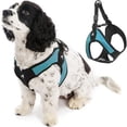 thumbnail image 1 of Gooby - Arnés de fácil Ajuste sin Escape, arnés para Perros pequeños Que Les Gusta Escapar de su arnés, Turquesa, pequeño, 1 of 5