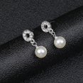 thumbnail image 4 of color Or (vers L'image Principale Principalement) Collier De Perles Personnalis Boucles D'oreilles Set Femmes Mode Temprament Alliage Plaqu Acc, 4 of 4