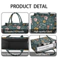 thumbnail image 4 of Large Capacity Tote Bag,Paw Prints and Bones Handbag Fashion Luxury Tote Bag,15.7"x13"x 5.1" Inches,Laptop Compatible, 4 of 6