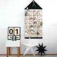 thumbnail image 1 of XWSHYW Decoraciones Navideñas Calendario de Adviento Navideño En 24 Bolsillos para Colgar En Pared y Decoración La Cuenta Regresiva Navideña En El Hogar, 1 of 4