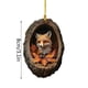 thumbnail image 3 of Adornos navideños de animales de Chopper Adornos navideños con estampado de animales para el árbol de Navidad Adornos acrílicos Decoraciones de animales del bosque Decoración navideña colgante Decorac, 3 of 7