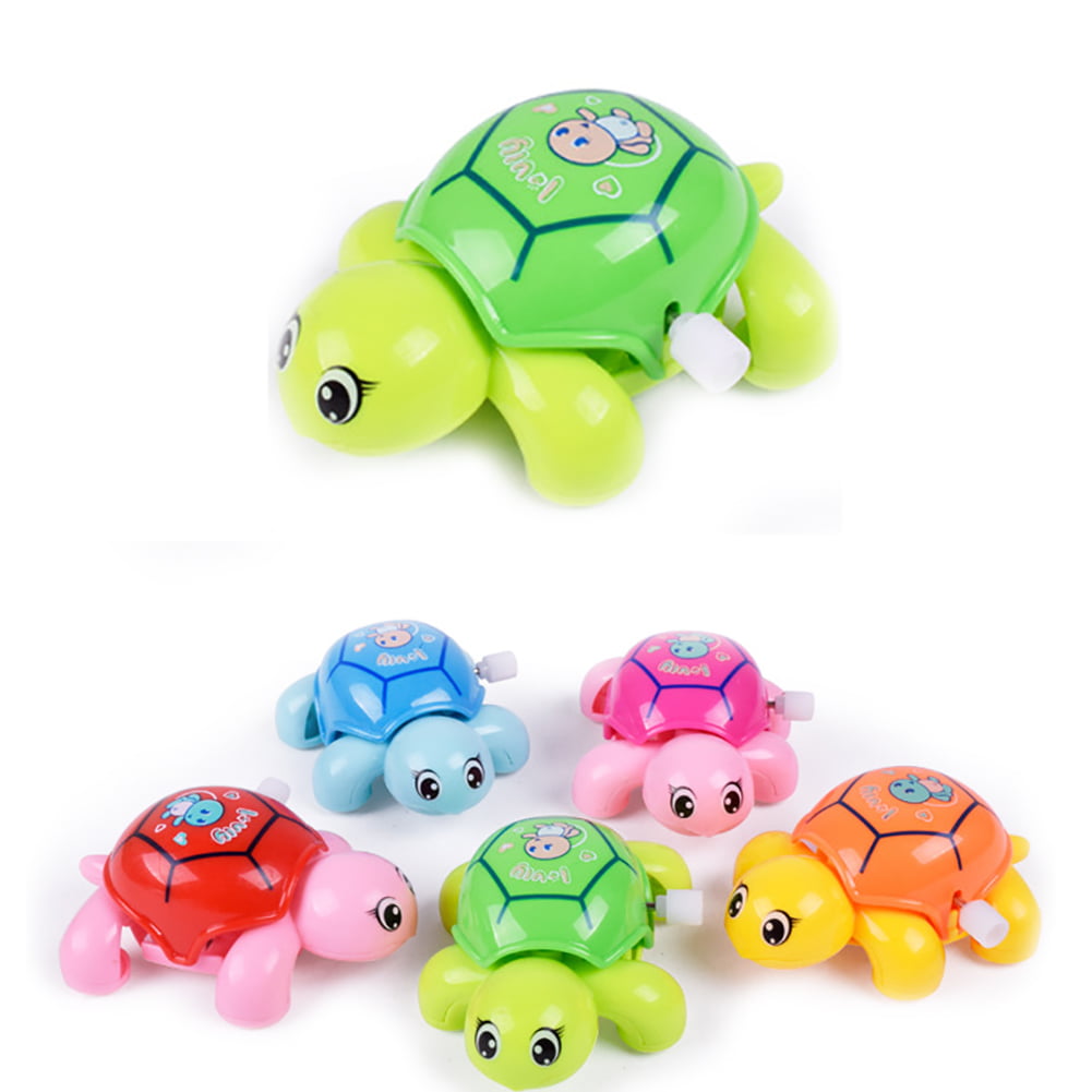 Animal Clockwork Tortoise Baby Turtles Toys Infant Crawling Wind Up Toy 、Pop 