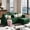 Green, variant on Walsunny 79" Convertible Sectional Sofa, L Shaped Sofa Couch with Reversible Chaise for Living Room Modern Linen Fabric for Living Room, Black