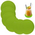 thumbnail image 1 of Silicone Coasters, Heat Resistant Cup Mate, Soft Coaster for Tabletope Protection, Furniture from Damage, 1 of 7