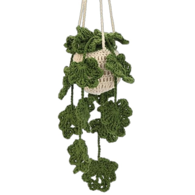 DIY Wool Knitted Lace Hanging Crochet Kit Complete Craft Set With Step By Step English For Beginners And Experts
