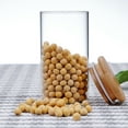 thumbnail image 5 of Yuangui Clear Glass Jar with Wooden Lid 450ml, 5 of 10