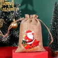 thumbnail image 2 of SUSHANG Christmas Burlap Bag Set with Drawstring Advent Calendar Small Cloth Bags for Holiday Decoration Perfect Christmas Gift Bags for Candy and Small Gifts and Material a Festive to Any Home Ideal, 2 of 7
