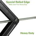 thumbnail image 2 of WEIZE 6500 lbs Camper Stabilizer RV Trailer Scissor Jacks 24 inch Leveling Jacks Heavy Duty Stabilizing Supports Set of 4 with Crank Handle, 2 of 6