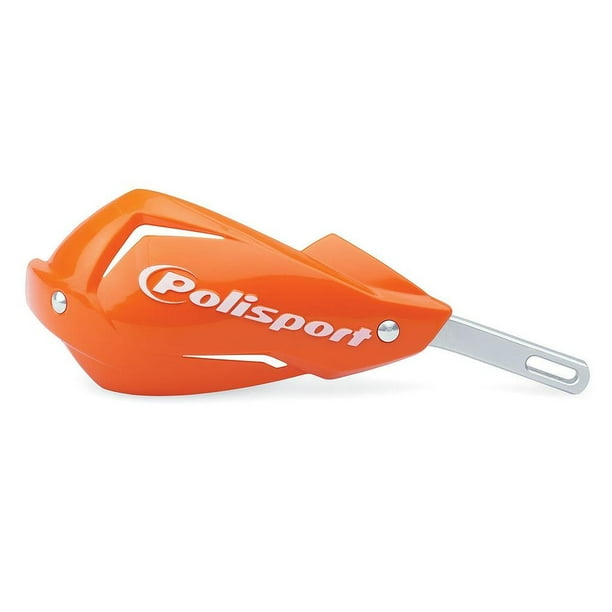Protector de mano + UNIVERSAL MOUNTING KIT ORANGE KTM Polisport KIT ORANGE KTM