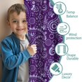 thumbnail image 3 of Blackout Kids Curtains,Paisley Pattern Childrens Insulated Curtains Set Of 2,Bedroom Essentials,Toddler Room Decor 42"x54"(106x137cm), 3 of 4