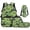 Green Farm Tractor, variant on Yspwyqan Green Farm Tractor 4Pcs Backpack Set with Lunch Box Pencil Case Water Bottle, 17 Inch Lightweight Large Capacity Boys Backpack Set for Kids School Travel