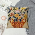 thumbnail image 2 of GOSMITH  Farmhouse Floral Blossom Tufted Throw Pillow Cover Spring Colorful Flower Vase Leaves Pillowcase Soft Square Cushion Case White, 2 of 5