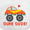 thumbnail image 4 of Inktastic Dune Buggy Car Kids Boys Baby Bib, 4 of 4