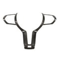 thumbnail image 2 of Steering Wheel Panel Frame,Steering Wheel Trim Carbon Steering Wheel Sticker Steering Wheel Decal High-Precision Functionality, 2 of 14