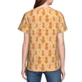 thumbnail image 7 of Wukai Pineapples Youth Unisex Short Sleeve T-Shirt for Boys, Girls, Teens, and Kids-X-Small, 7 of 7