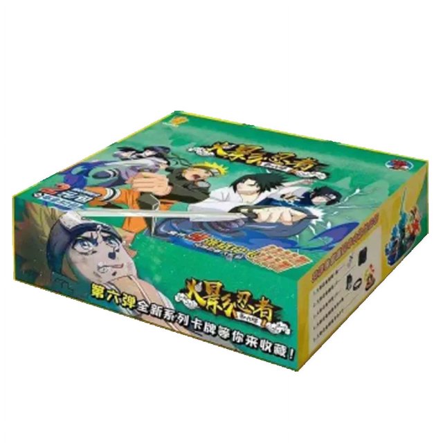 Nueva tarjeta Original de edición de colección de lujo de Naruto, Personaje de Anime de Naruto Sasuke, juegos de mesa TCG, juguetes para niños, regalos de navidad