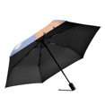 thumbnail image 2 of FORMRS Travel Umbrella Folding Auto Open Close Windproof Rain UV Protection, Blue Halloween, 2 of 8
