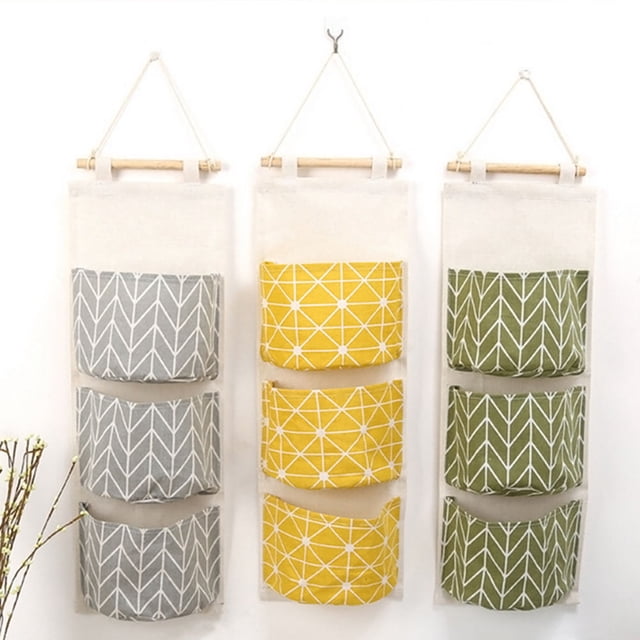 Moluckfu Pouch De Almacenamiento Para Puerta En Verde Con Material Duradero Y Colgante