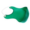 thumbnail image 1 of Babero enrollable de silicona impermeable Zulema verde ajustable fácil de limpiar, 1 of 8