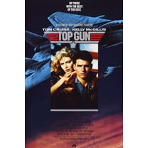 Top Gun Tom Cruise Kelly Mcgillis Movie Art 24x36 Movie Poster HD Aluminum Wall Art