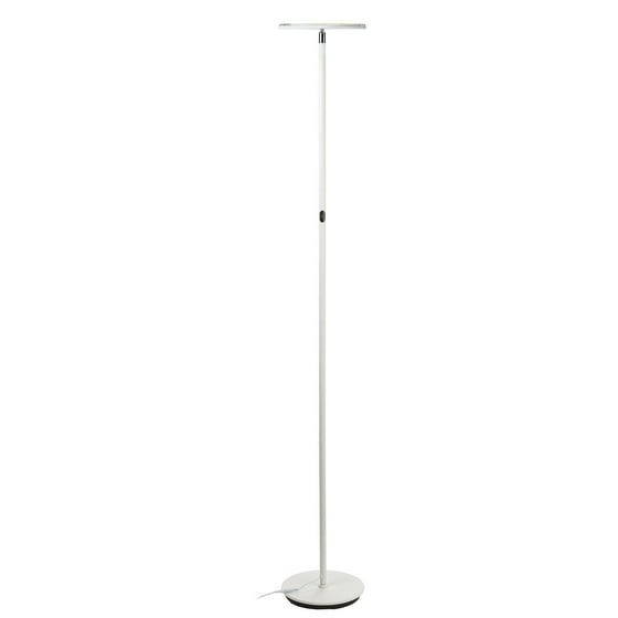 Brightech Sky Led Torchiere Super Bright Floor Lamp Tall Standing Modern Pole Light For Living Rooms Offices Dimmable Uplight Reading Books